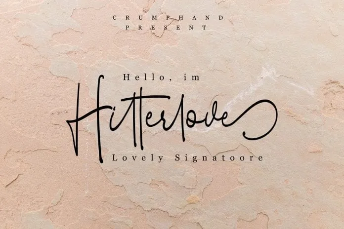 Hitterlove Font