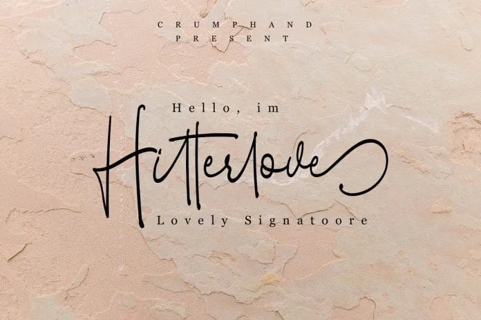 Hitterlove Lovely Script