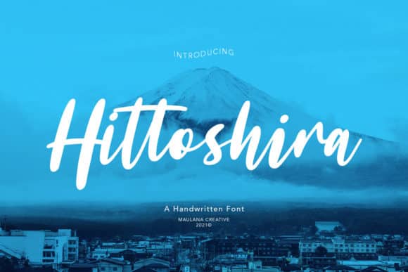 Hittoshira Font
