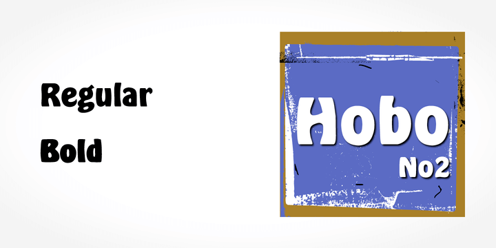Hobo No2 Font Family