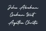 Holiday - Bold Signature Font