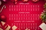 Holiday Lights Font