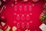 Holiday Lights Font