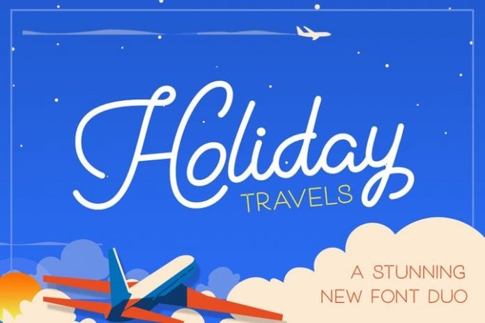 Holiday Travel Font