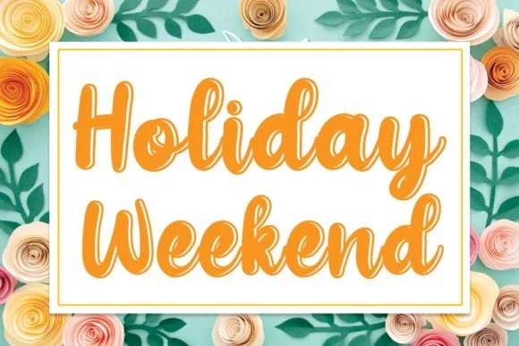 Holiday Weekend Font