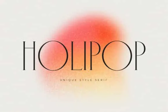 Holipop Font