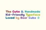 HollaBear - Cute & Playful Kids Font
