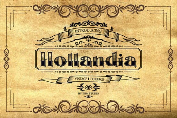 Hollandia Font