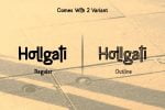 Hollgati Font