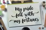 Hollic Brush Font