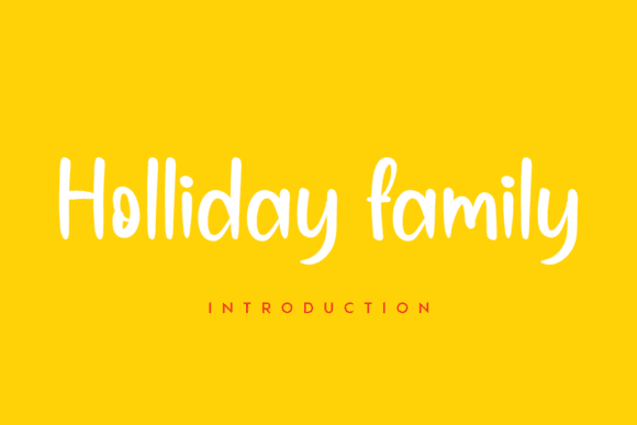 Holliday Family Font