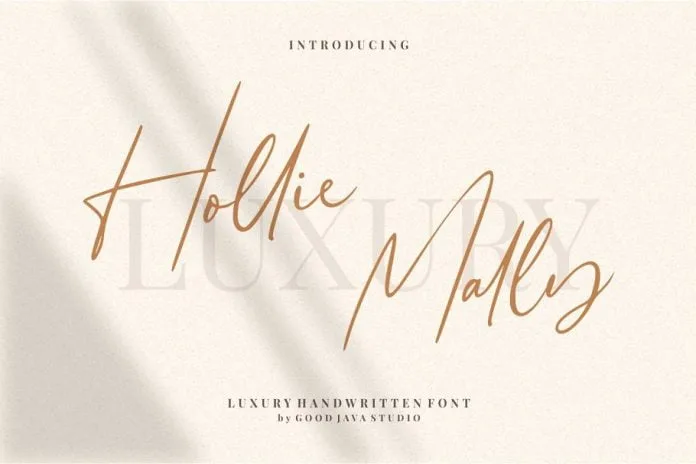 Hollie Mally Font