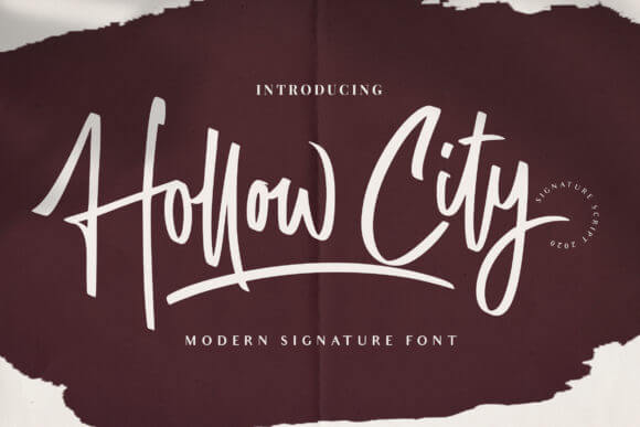 Hollow City Font