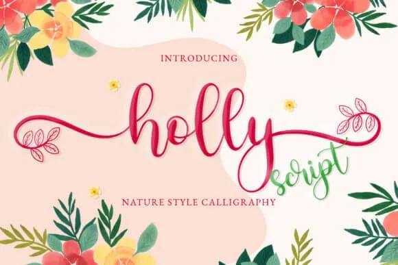 Holly Script Font