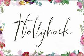 Hollyhock Font