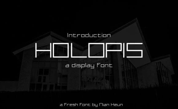 Holopis Font