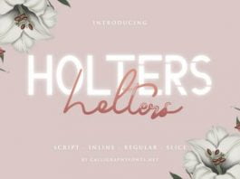 Holters Font