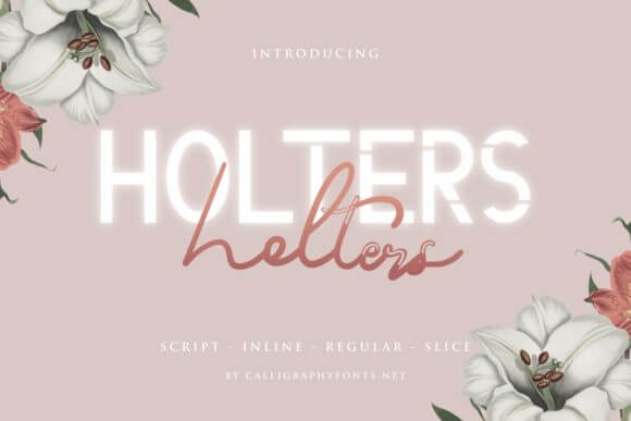 Holters Font