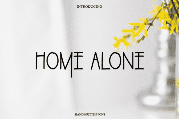 Home Alone Font