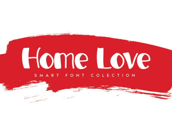 Home Love Font