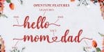 Homes Honey Font