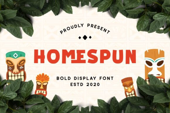 Homespun Font