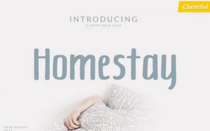 Homestay Font