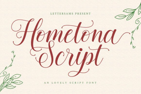 Hometona Font