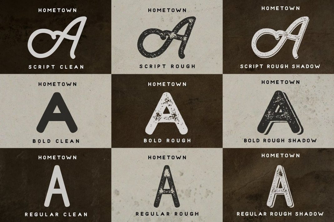 Hometown Script Font