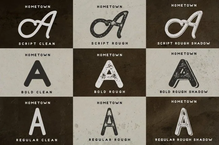 Hometown Script Font