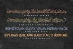Hometown Script Font