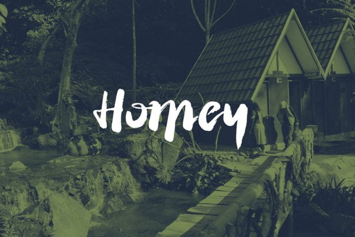 Homey Cursive Brush Font