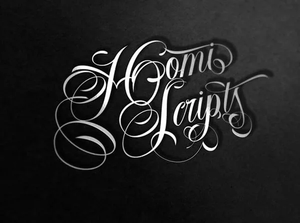 Homi Script Font