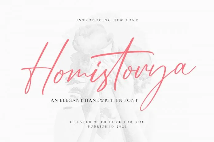 Homistorya Font