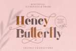 Honey Butterfly Font