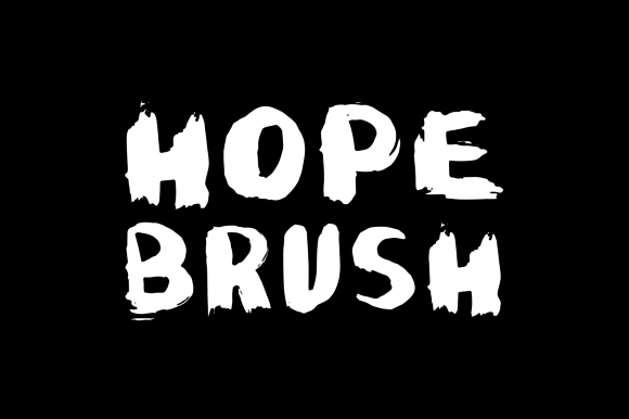 Hope Brush Font