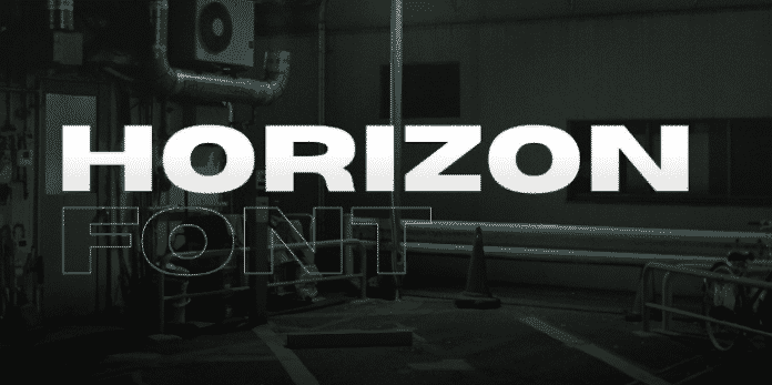 Horizon Wide Sans Serif Font Horizon Wide Sans Serif Font