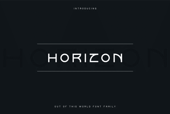Horizon Font Family