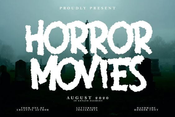 Horror Movies Font