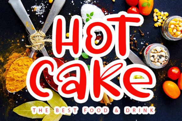 Hot Cake Font