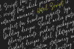 Hotel Script Font