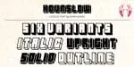 Hounslow Font