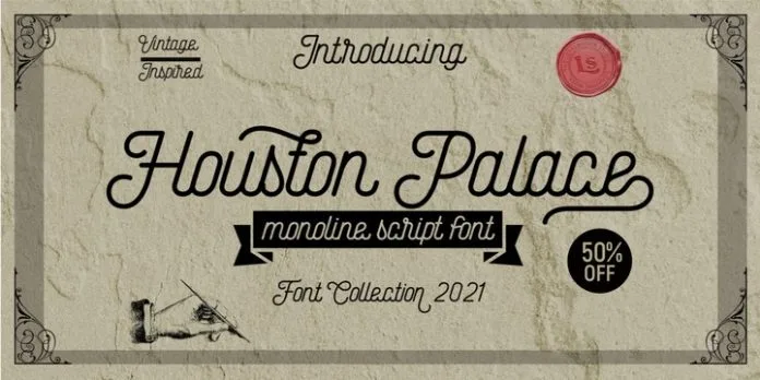 Houston Palace Font