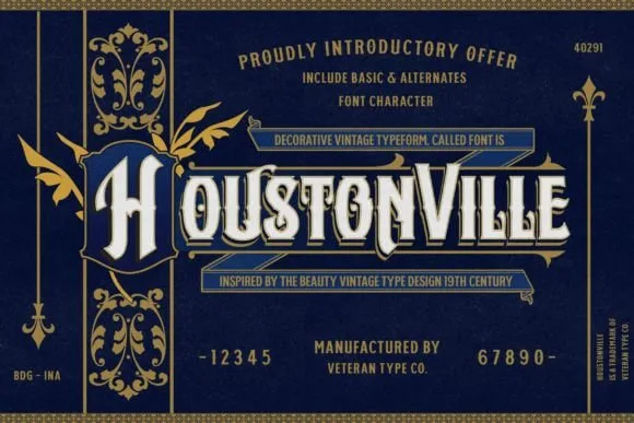 Houstonville Font