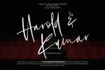 Hovercut Brush Script Font