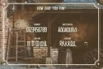How Dare You Font