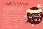 Howli Sans Three & Fun Script