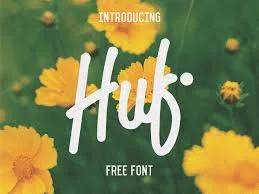 Huf Script Handwriting Font