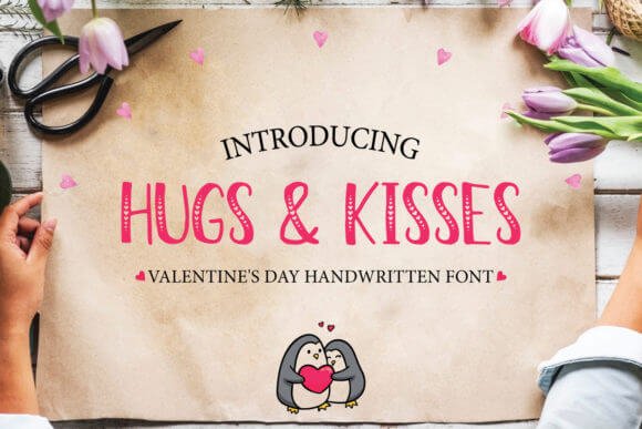 Hugs & Kisses Font