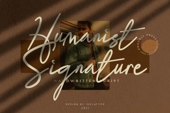 Humanist Signature Font Humanist Signature Font